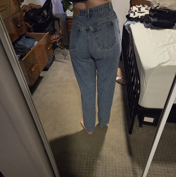 Classic Denim High Rise Women's Jeans - Picture 3 of 4